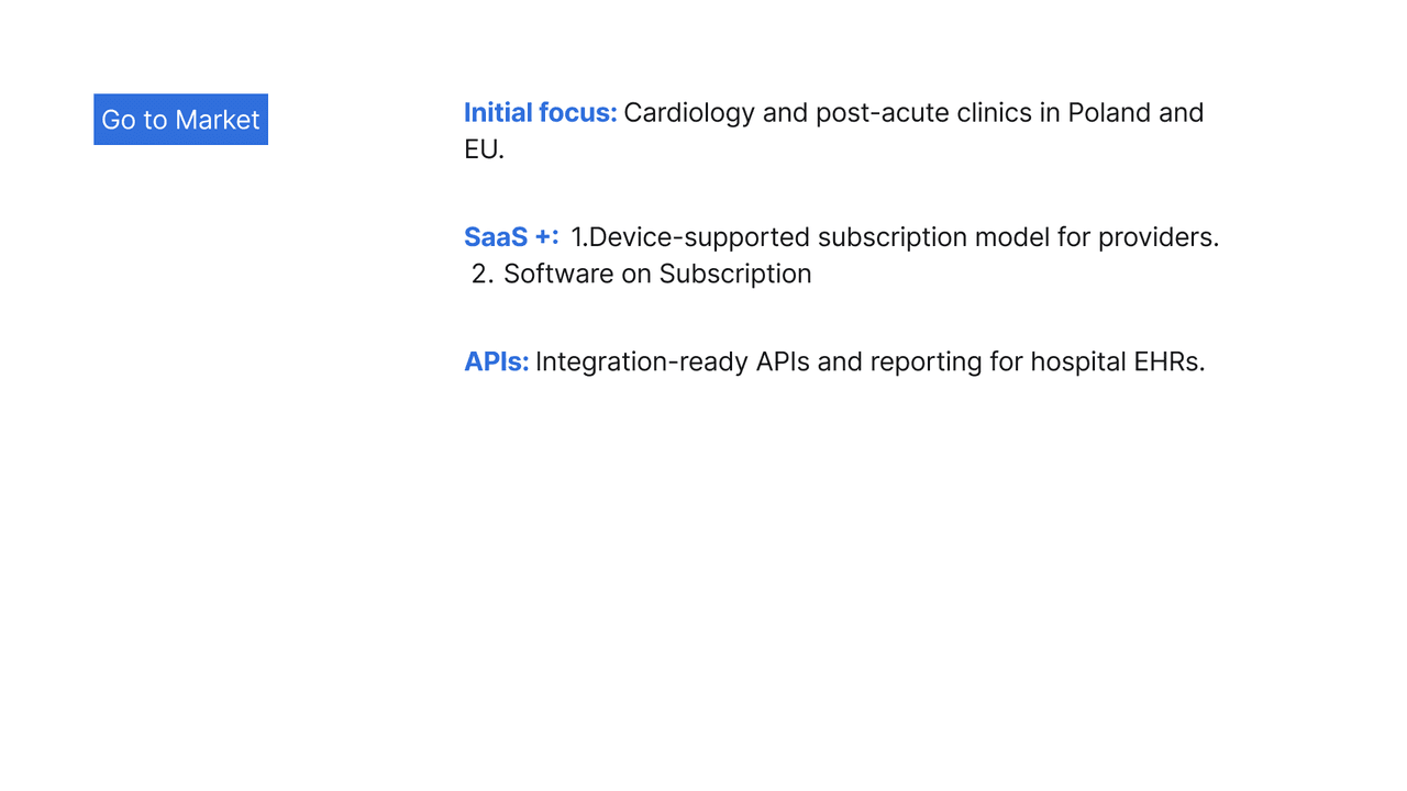 10 Vitasphere - Go to Market